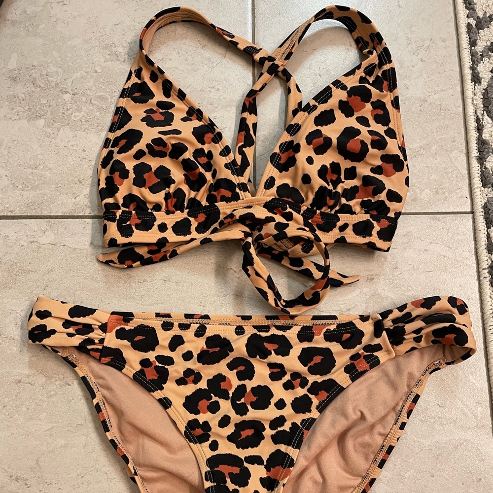 Xhiliration bikini leopard